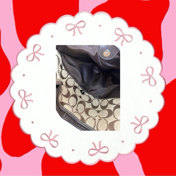 coach hamptons crossbody purse π - Picture 11 of 11